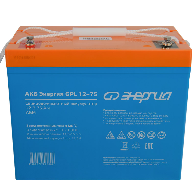 ����������� ��� ��� ������� ��� GPL 12-75 (��� AGM)