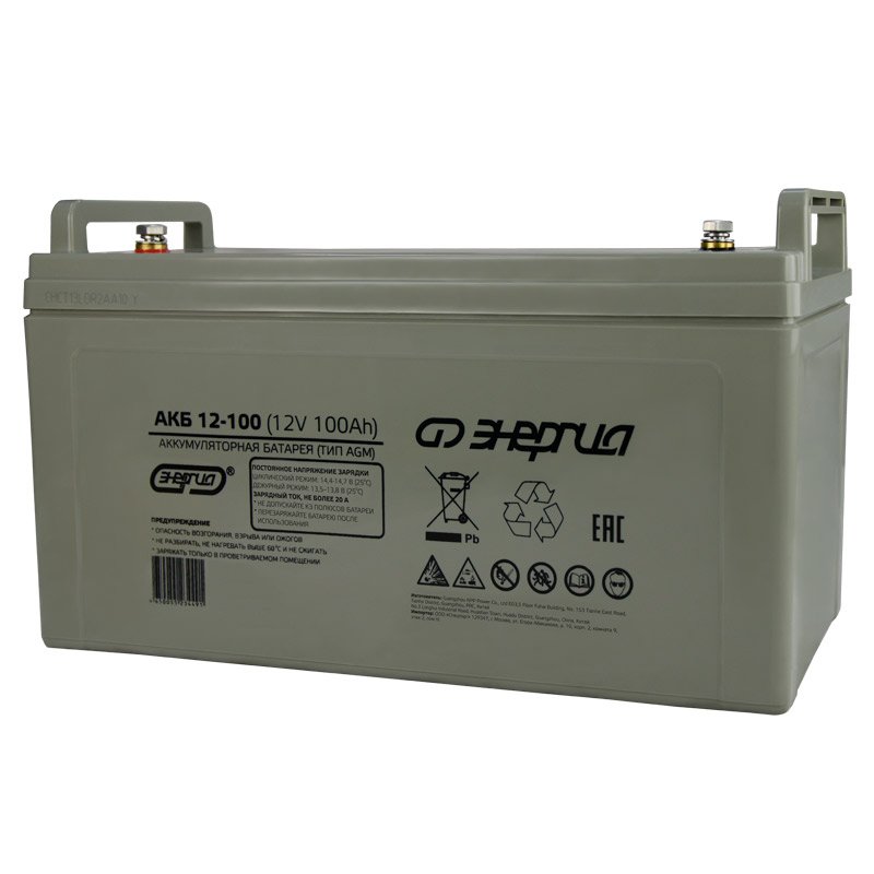 ����������� ��� ��� ������� ��� 12-100 (��� AGM)
